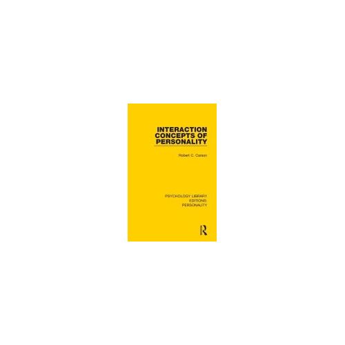 Interaction Concepts Of Personality