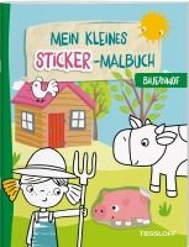 Mein Kleines Sticker-Malbuch. Bauernhof