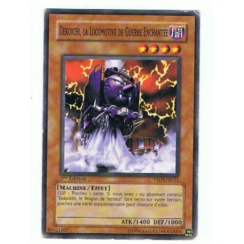 Dekoichi, La Locomotive De Guerre Enchantée - Yu-Gi-Oh! - Ysds-Fr011 - C