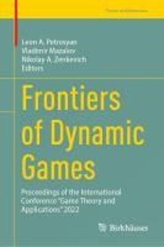Frontiers Of Dynamic Games