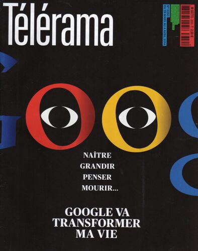 Télérama 3350:Google.Agnieszka Holland.Barbara Carlotti.Les Biens Juifs.Streaming.