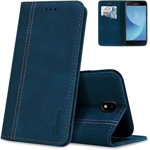 Coque Samsung Galaxy J3 2017 Coque Case Samsung Galaxy J3 Pro, Housse En Compatible Pour Samsung Galaxy J3 2017 Portefeuille Cartes Stand Holster