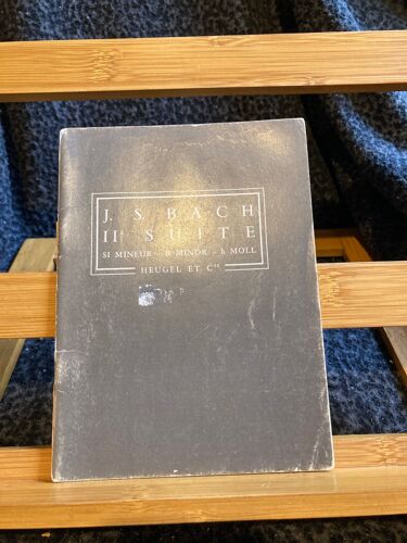 J.-S. Bach 2e Suite En Si Mineur Partition De Poche Éd. Heugel P.H. 76