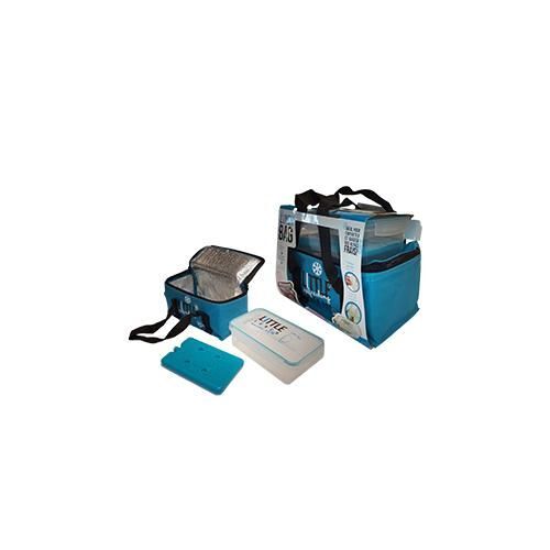 Sac Glaciere + Pain De Glace + Boite Alimentaire Lunch Bag