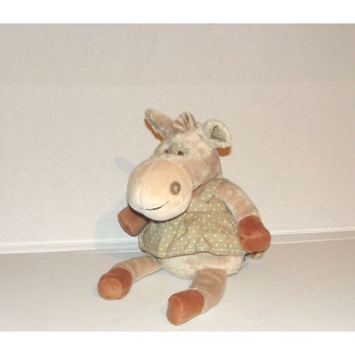 Poney Fille En Jupe Doudou Tous Doux Gray's Shenstone 30cm
