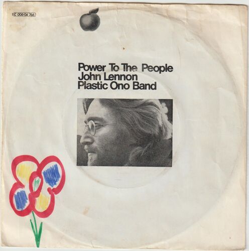 45 Trs Pressage Germany Plastic Ono Band / John Lennon Power To The People / Yoko Ono Open Your Box