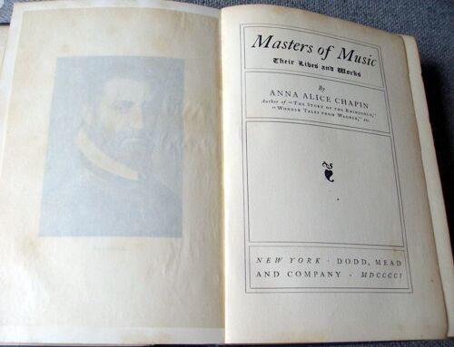 Masters Of Music: Their Lives And Works