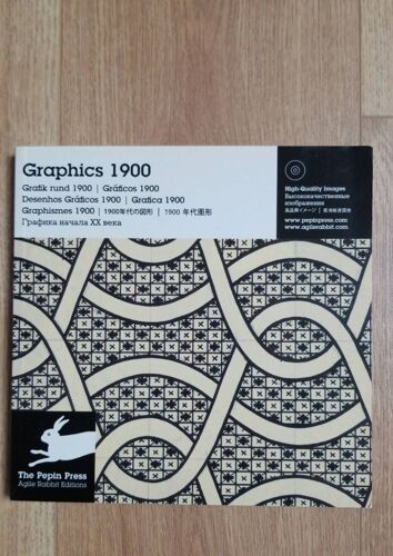 Graphics 1900. Livre De Création De Motifs 1900 Utilisable Pour La Création De Nombreux Supports Tels Que T-Shirts, Cartes Postales, Vitrines...Accompagné De Son Dvd.