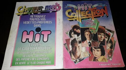 Album Hit Collection Panini Complet 100 Photos Dont Johnny Hallyday Etc....
