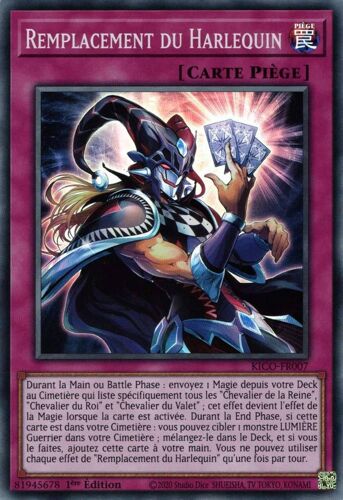 Yu-Gi-Oh ! Remplacement Du Harlequin Kico-Fr007