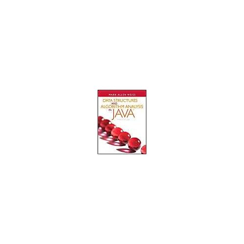 Data Structures And Algorithm Analysis In Java