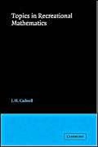 Topics In Recreational Mathmatics