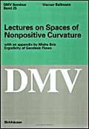 Lectures On Spaces Of Nonpositive Curvature