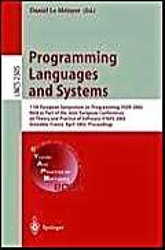 Programming Languages And Systems