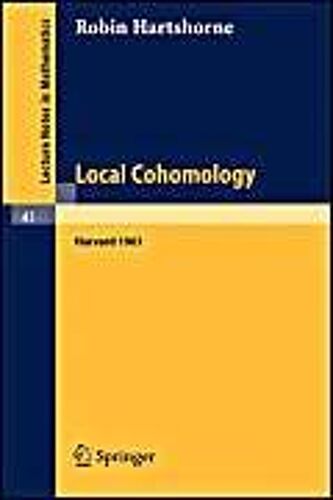 Local Cohomology