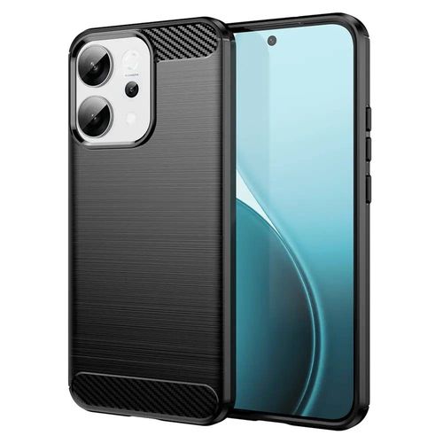 Coque Pour Oppo Reno 14 / 14 F / 14 Fs 5g - Housse Etui Silicone Gel Carbone + Film Ecran - Noir