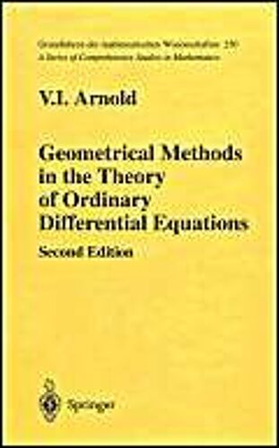 Geometrical Methods In The Theory Of Ordinary Differential Equations