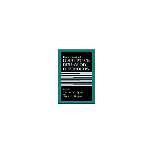 Handbook Of Disruptive Behavior Disorders
