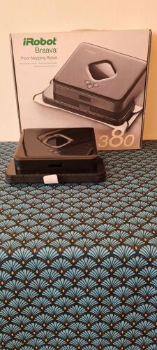 IRobot Braava 380 Robot Nettoyeur de Sols - Nettoyage à Sec et Humide