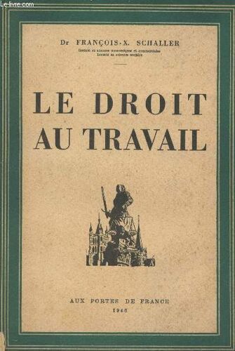 Le Droit Au Travail
