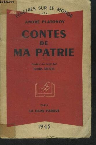 Contes De Ma Patrie