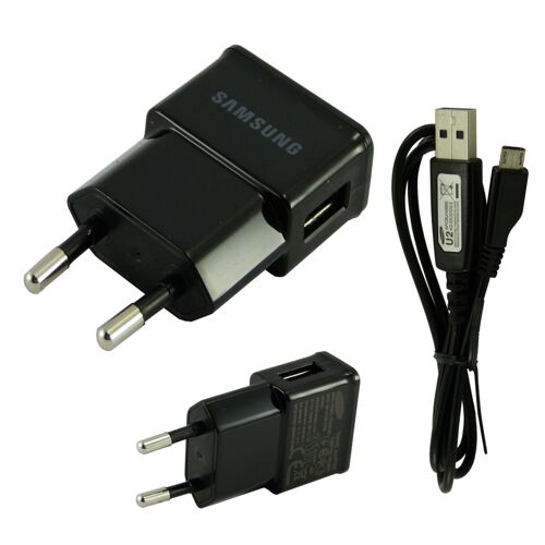 Pour SAMSUNG Galaxy J3 : Chargeur & Cable Usb Original 1 Ampere