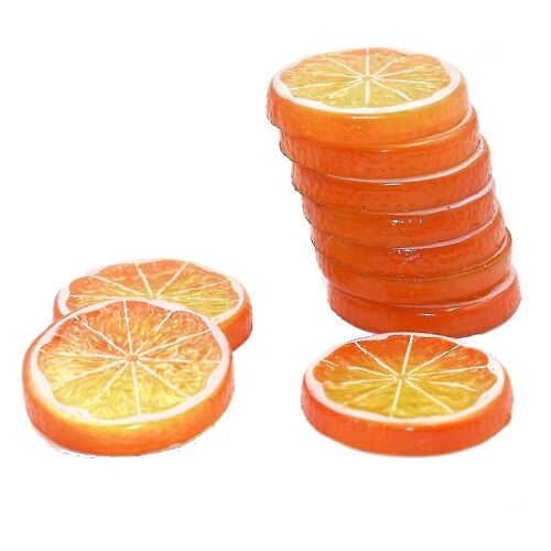 10 Pcs Citron Fruit Artificiel Hautement Simulation Réaliste Party Décoration Orange