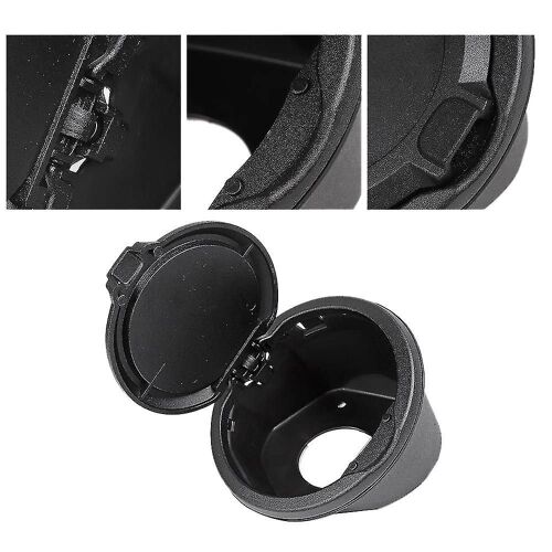 For Jl 18-19 4-Door 2-Door Car Gas Cap Cover Fuel Tank Cap Non-Locking Fuel Tank Door Abs + Aluminu