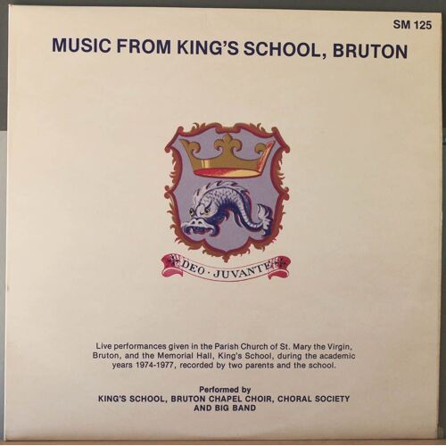 Music From King's School Bruton Live Record In The Parish Church Of St Mary The Virgin