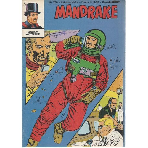 Mandrake N° 270 ( 25 Juin 1970 ) : " La Voix De L'espace " ( + Flash Gordon / Guy L'éclair )