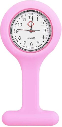 Nurses Pink Gel Silicone Plastic Fob Watch, Plastic Fob Watch, Nhs, Nurse Watch, Fob Watch, Nurse Gift, Nurse Fob Watch - Cadeau Pour Les Infirmières Et Les Médecins