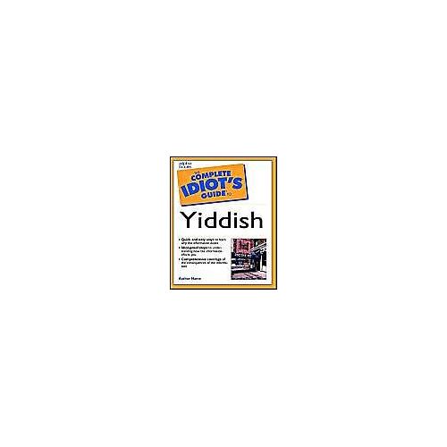 Complete Idiot's Guide To Learning Yiddish