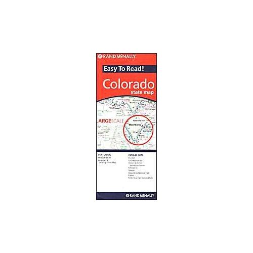 Easy To Read: Colorado State Map