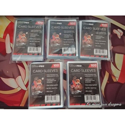 Lot 500 Sleeves Ultra Pro Protection Rangement Cartes Cards Set
