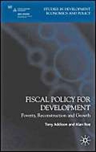 Fiscal Policy For Development