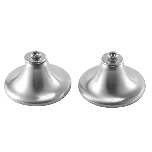 2pcs Bouton De Four Hollandais, Bouton De Remplacement De Couvercle De Pot En Acier Inoxydable Pour Le Creuset / Pour Aldi / Pour Lodge