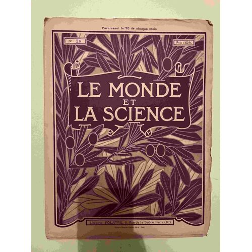 Le Monde Et La Science N°28
