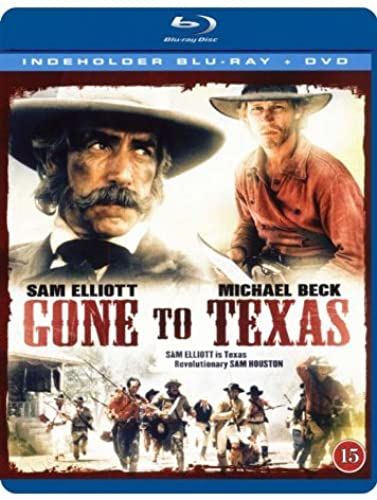 Gone To Texas (Aka Houston: The Legend Of Texas, 1986) - Region B Blu-Ray Import, Plays In English Without Subtitles