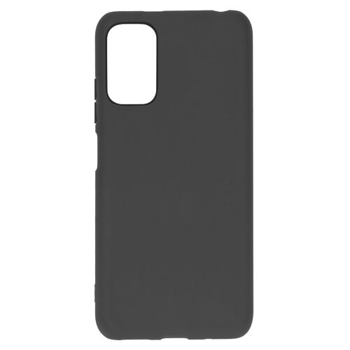 Coque Xiaomi Redmi Note 10 5G et Poco M3 Pro Flexible Mat Anti-traces Noir