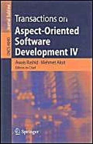 Transactions On Aspect-Oriented Software Development Iv