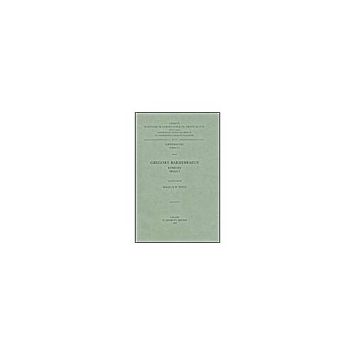 Gregory Barhebraeus Ethicon, Memra I