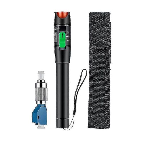 2024 30MW 30KM Visual Fault Locator Fiber Light Tester VFL Optic Cable with Single Mode Male to LC F