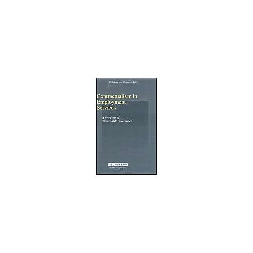 Contractualism In Employment Services: A New Form Of Welfare State Governance
