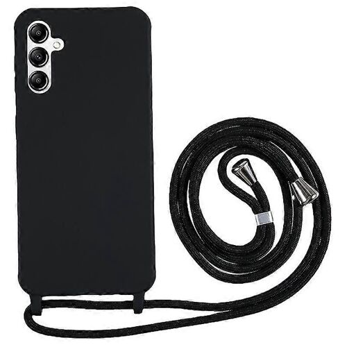 Pour Samsung Galaxy A05s 4g Case Housse De Téléphone À Bandoulière Antidérapante En Tpu Avec Cordon - Rouge Vin