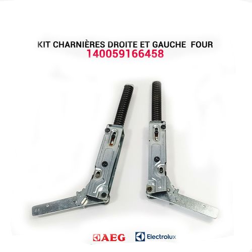 Kit charnières droite gauche - 140059166458 - Four ELECTROLUX AEG