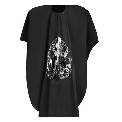 Cape Coiffeur Fenêtre Transparente Nylon Blouse Peignoir Coupe Cheveux Barbier 