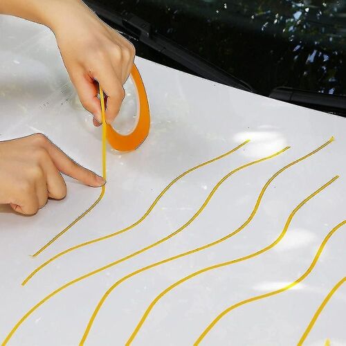6 Tape 1/16,7/10,1/8,1/4,1/2,3/4 Inch X 55yard, Fineline Masking Tape, Painters Automotive Masking