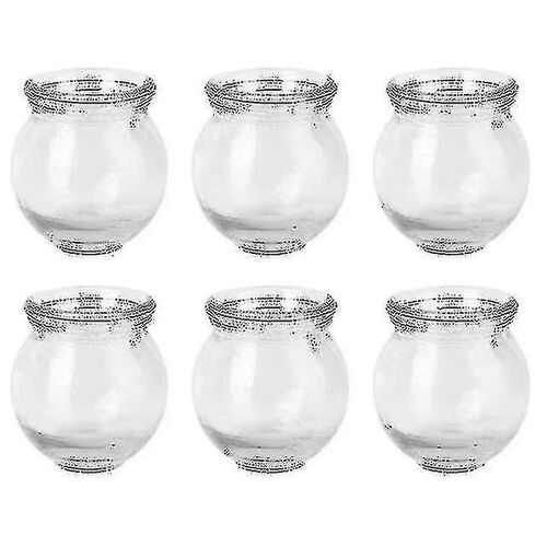 6pcs Chinese Cuppings Glass Cupping Therapy Set Cupping Therapy Device Cupping Cups Massage Fire Gla