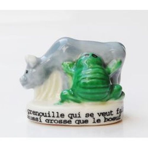 Fève La Grenouille Qui Voulait Se Faire Aussi Grosse Que Le Boeuf