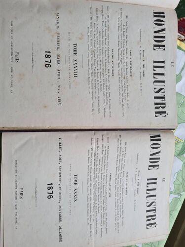 Le Monde Illustré Annee Complete 1876